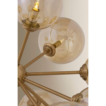 Troy Lighting Santee 18 Light 40" Wide LED Sputnik Chandelier