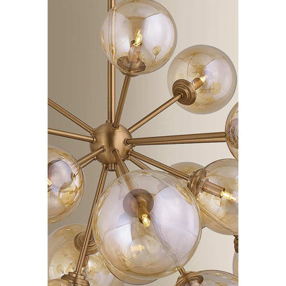 Troy Lighting Santee 18 Light 40" Wide LED Sputnik Chandelier