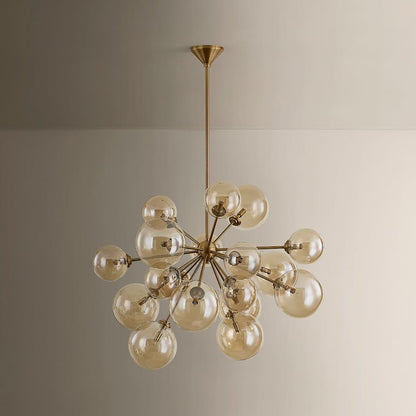 Troy Lighting Santee 18 Light 40" Wide LED Sputnik Chandelier