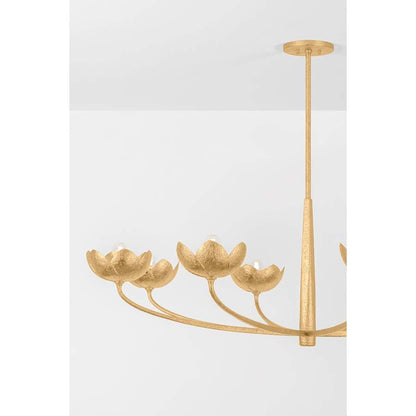 Troy Lighting Arcata 8 Light 55" Wide Chandelier