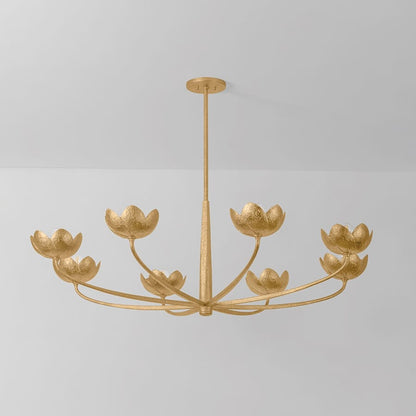 Troy Lighting Arcata 8 Light 55" Wide Chandelier