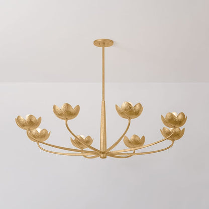 Troy Lighting Arcata 8 Light 55" Wide Chandelier