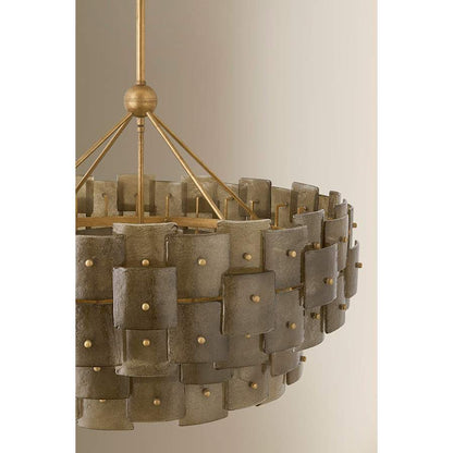 Troy Lighting Jacik 8 Light 36" Wide LED Drum Chandelier