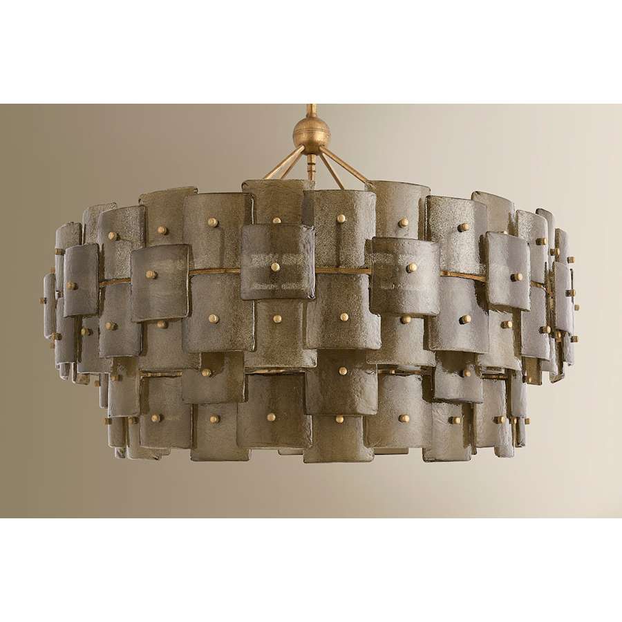 Troy Lighting Jacik 8 Light 36" Wide LED Drum Chandelier