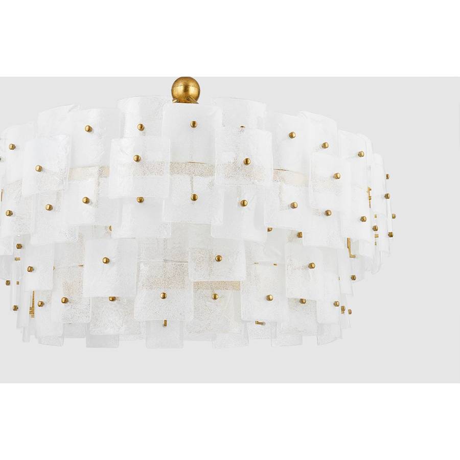 Troy Lighting Jacik 8 Light 36" Wide LED Drum Chandelier