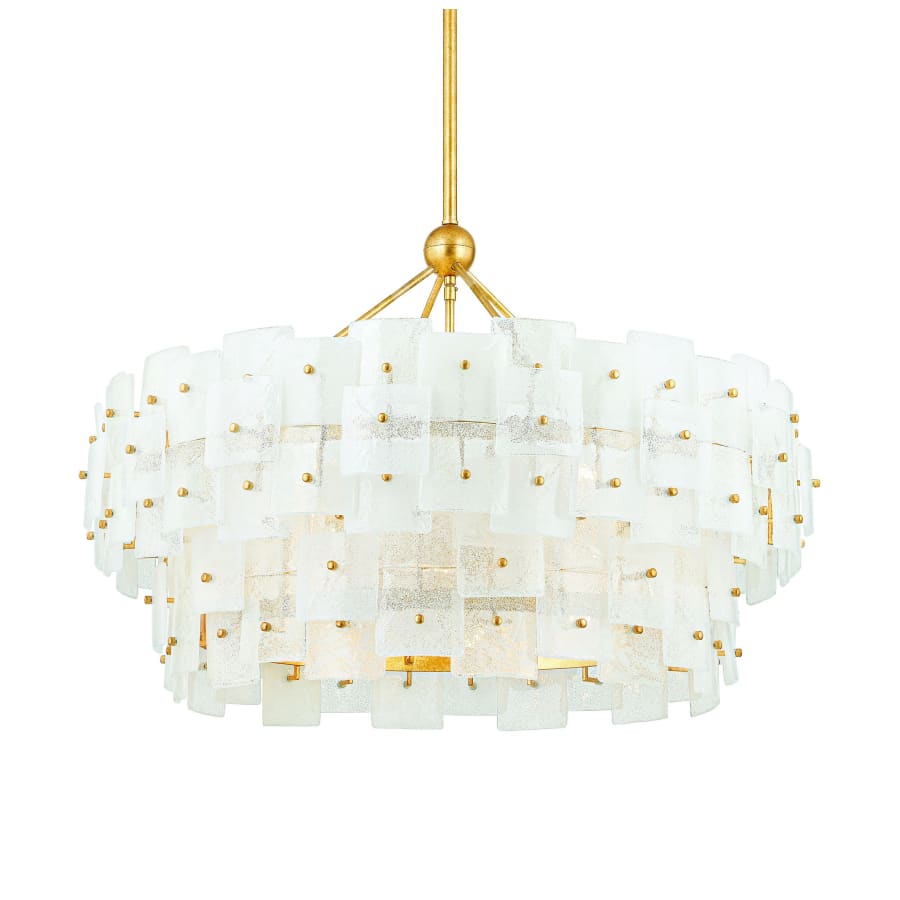 Troy Lighting Jacik 8 Light 36" Wide LED Drum Chandelier