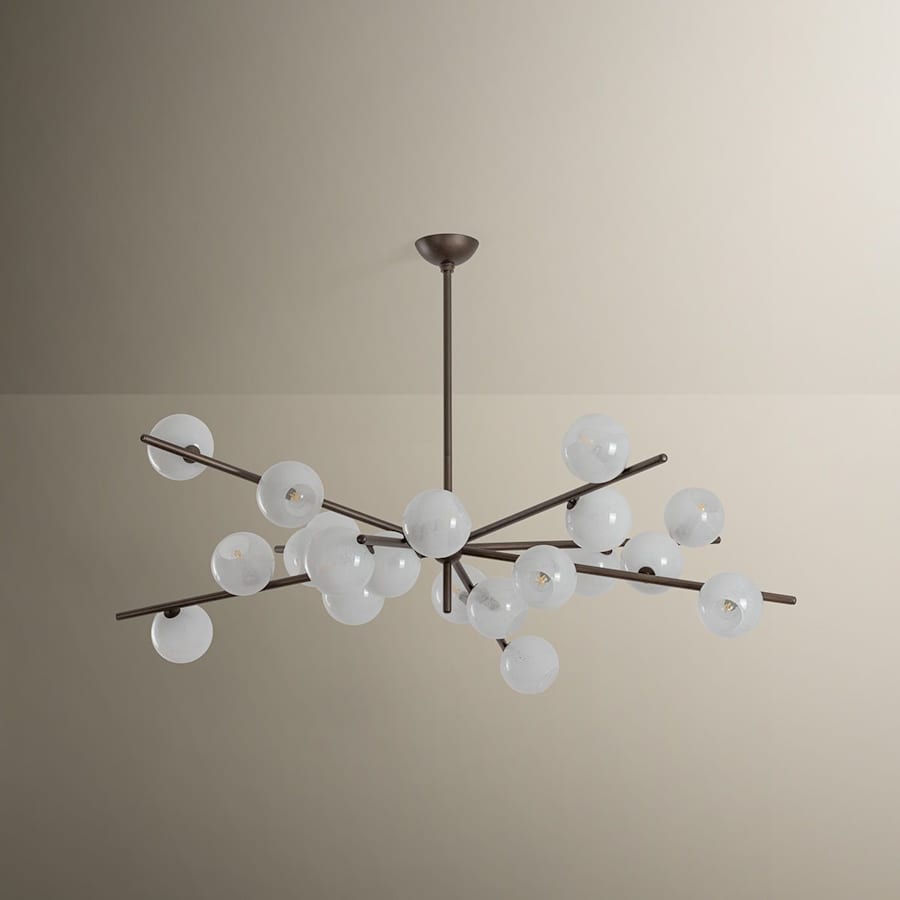 Troy Lighting Sonny 20 Light 60" Wide Abstract Chandelier