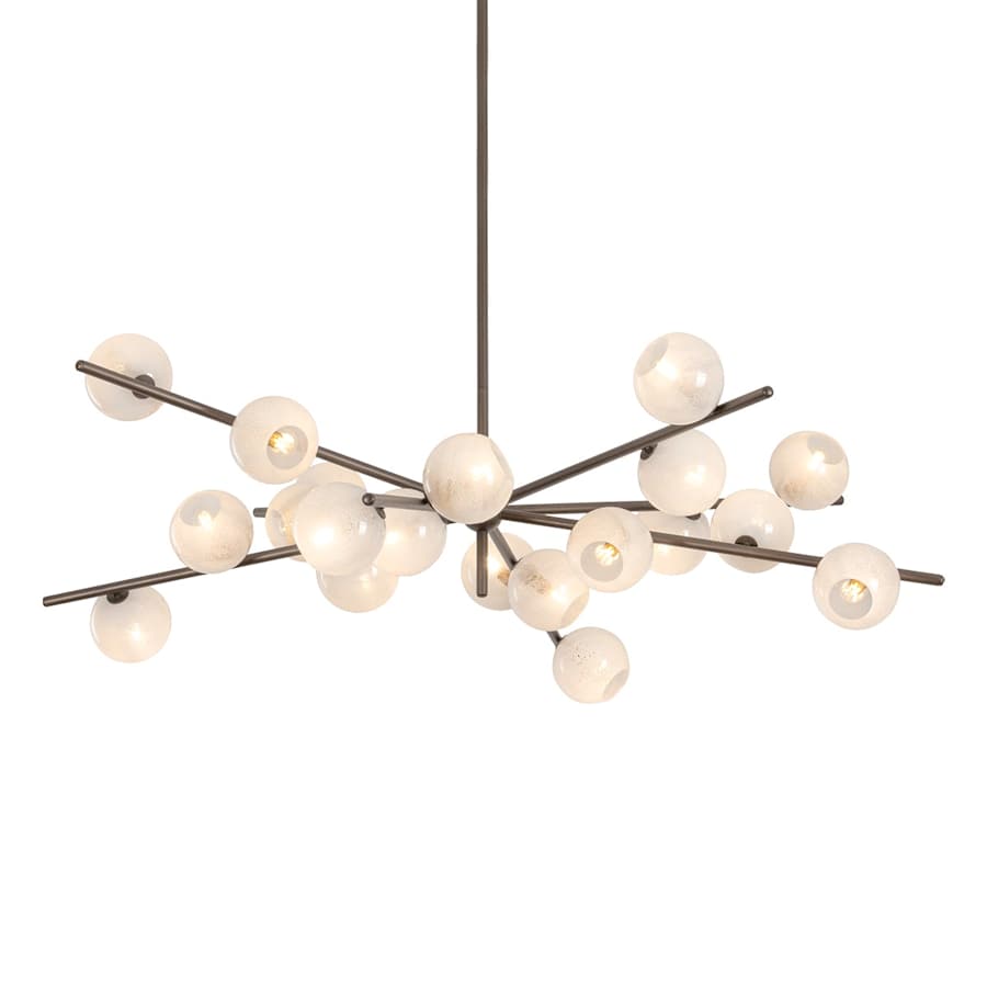 Troy Lighting Sonny 20 Light 60" Wide Abstract Chandelier