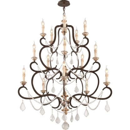 Troy Lighting Bordeaux 15 Light 3 Tier Chandelier