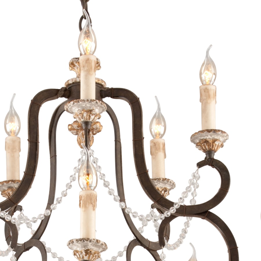Troy Lighting Bordeaux 15 Light 3 Tier Chandelier