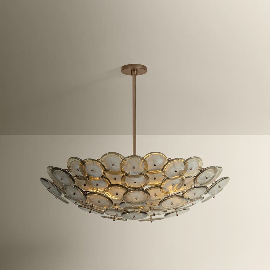 Troy Lighting Wassama 8 Light 32" Wide LED Chandelier