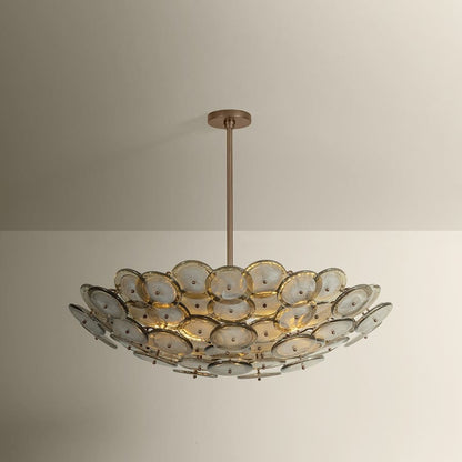 Troy Lighting Wassama 8 Light 32" Wide LED Chandelier