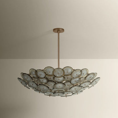 Troy Lighting Wassama 8 Light 32" Wide LED Chandelier