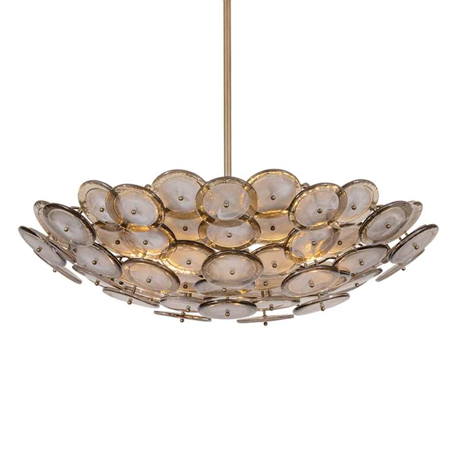 Troy Lighting Wassama 8 Light 32" Wide LED Chandelier