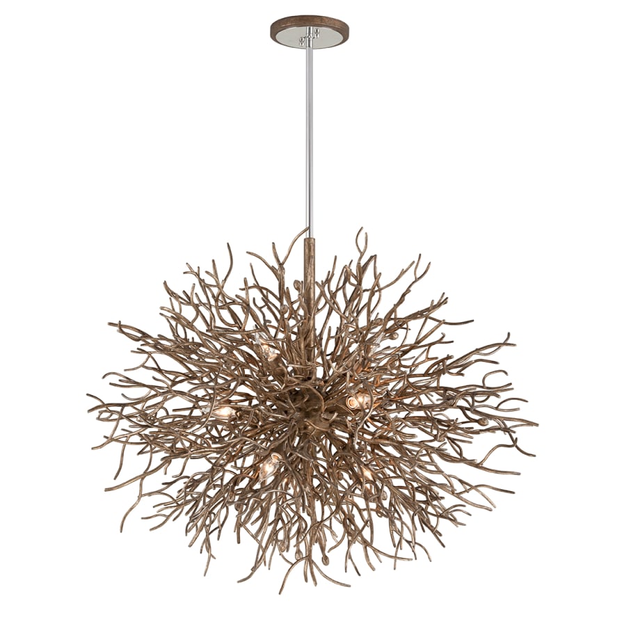 Troy Lighting Sierra 40" Wide 9 Light Abstract Chandelier