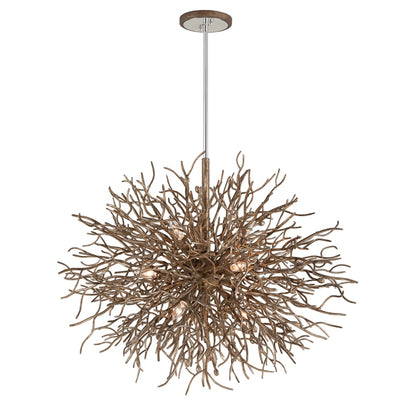 Troy Lighting Sierra 40" Wide 9 Light Abstract Chandelier