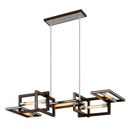Troy Lighting Enigma 5 Light 43-1/2" Wide Abstract Chandelier