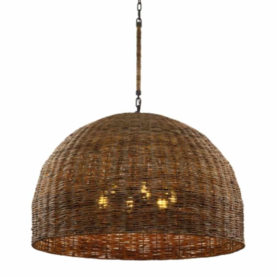 Troy Lighting Huxley 6 Light 44" Wide Pendant