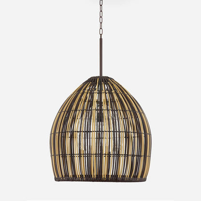 Troy Lighting Holden 35" Wide Wood Pendant