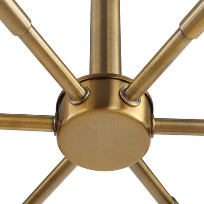 Uttermost Cret 12 Light 31" Wide Chandelier