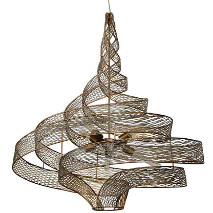 Varaluz Flow 8 Light 36" Wide Abstract Chandelier