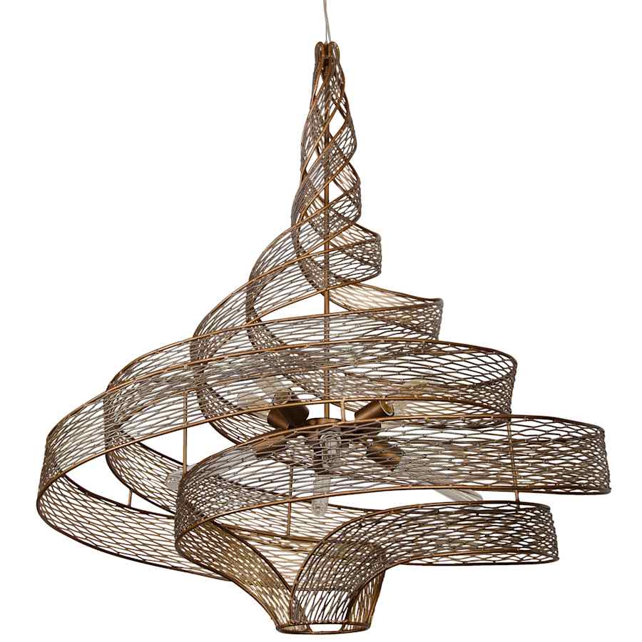 Varaluz Flow 8 Light 36" Wide Abstract Chandelier
