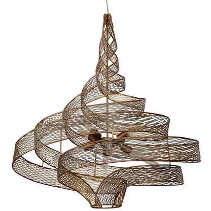 Varaluz Flow 8 Light 36" Wide Abstract Chandelier