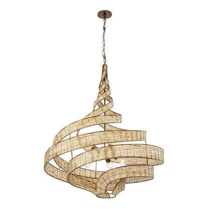 Varaluz Flow 8 Light 36" Wide Abstract Chandelier