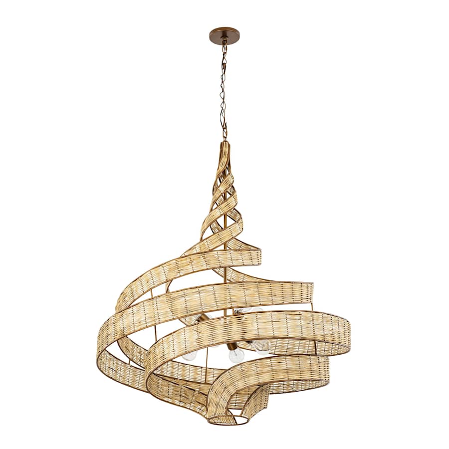 Varaluz Flow 8 Light 36" Wide Abstract Chandelier