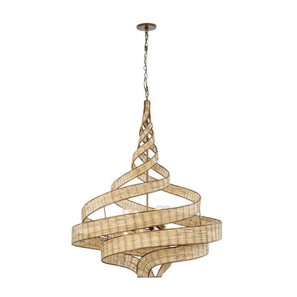 Varaluz Flow 8 Light 36" Wide Abstract Chandelier