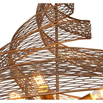 Varaluz Flow 8 Light 36" Wide Abstract Chandelier