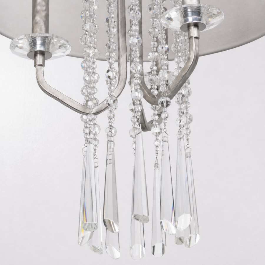 Varaluz Barcelona 15 Light 38" Wide Crystal Waterfall Chandelier