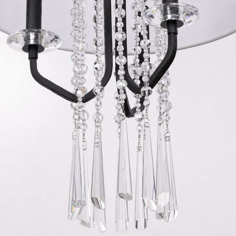Varaluz Barcelona 15 Light 38" Wide Crystal Waterfall Chandelier