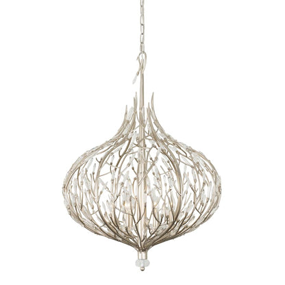 Varaluz Bask 6 Light 27" Wide LED Crystal Pendant