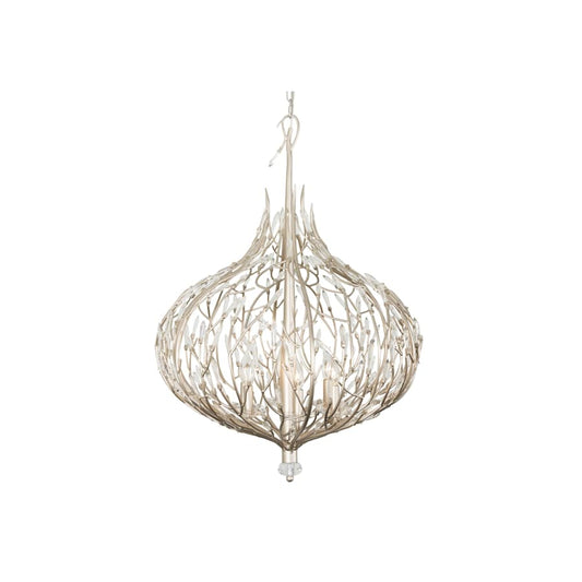 Varaluz Bask 6 Light 27" Wide LED Crystal Pendant