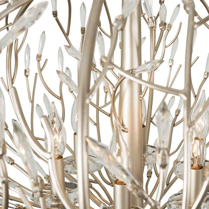 Varaluz Bask 9 Light 32" Wide Crystal Abstract Chandelier