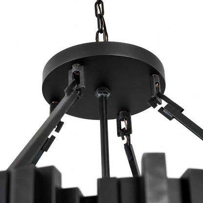 Varaluz Matrix 14 Light 30" Wide Waterfall Chandelier