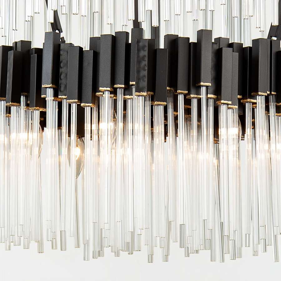 Varaluz Matrix 14 Light 30" Wide Waterfall Chandelier