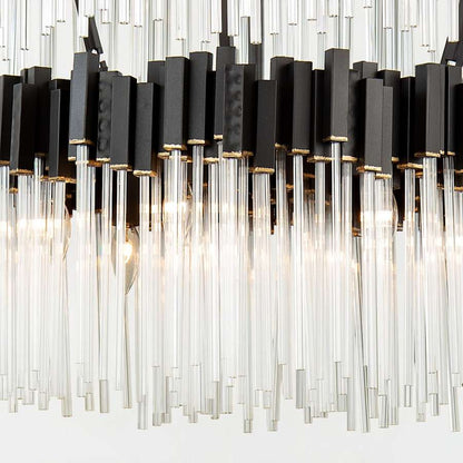 Varaluz Matrix 14 Light 30" Wide Waterfall Chandelier