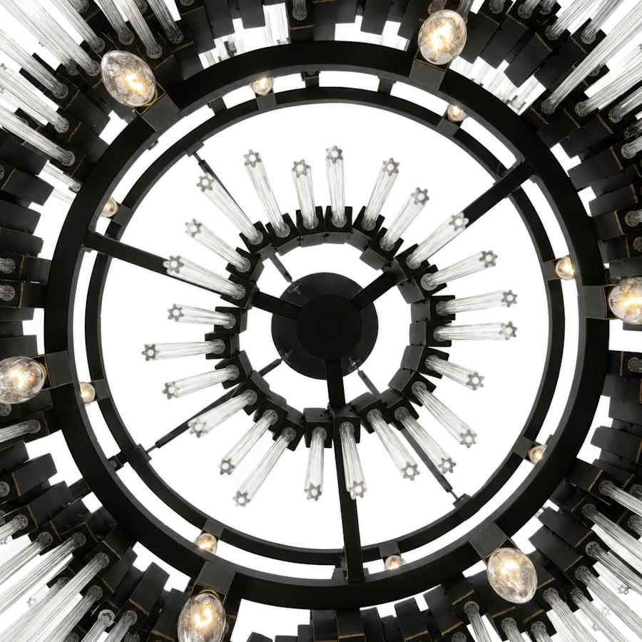 Varaluz Matrix 14 Light 30" Wide Waterfall Chandelier