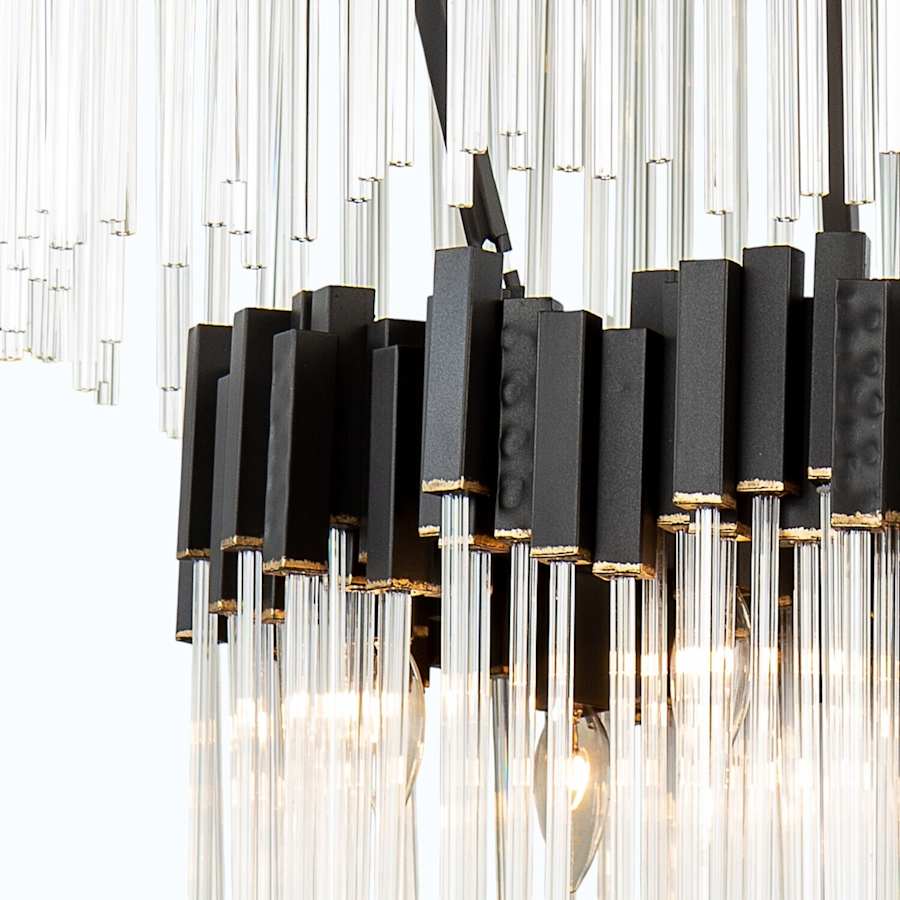 Varaluz Matrix 14 Light 30" Wide Waterfall Chandelier