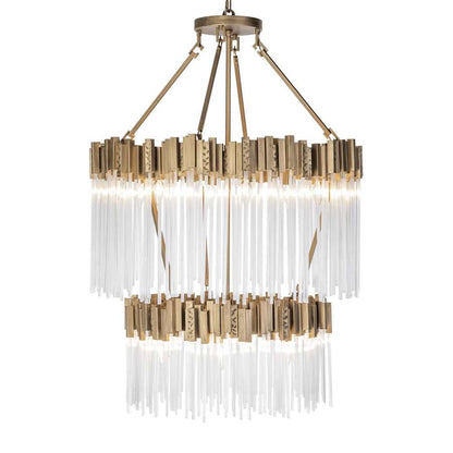 Varaluz Matrix 14 Light 30" Wide Waterfall Chandelier