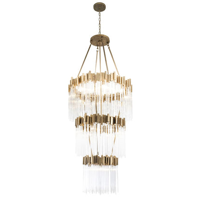 Varaluz Matrix 18 Light 30" Wide Waterfall Chandelier