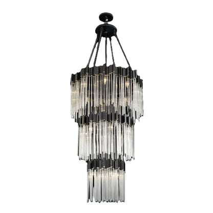 Varaluz Matrix 18 Light 30" Wide Waterfall Chandelier
