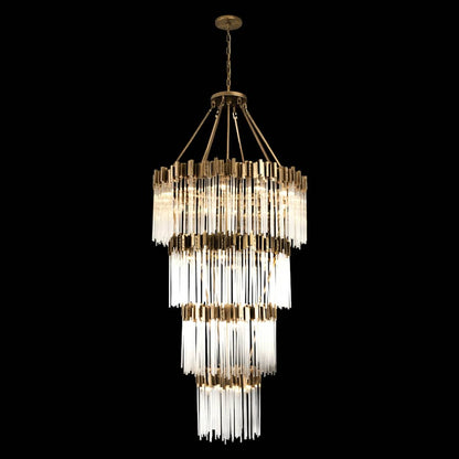 Varaluz Matrix 30 Light 40" Wide Waterfall Chandelier