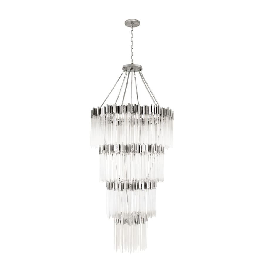 Varaluz Matrix 30 Light 40" Wide Waterfall Chandelier