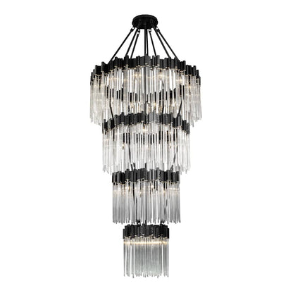 Varaluz Matrix 30 Light 40" Wide Waterfall Chandelier