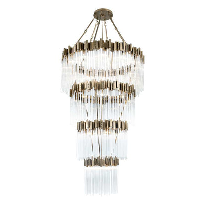 Varaluz Matrix 30 Light 40" Wide Waterfall Chandelier