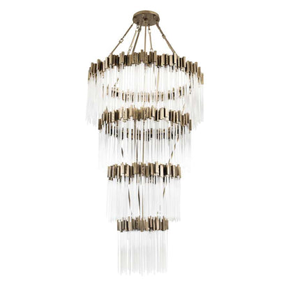Varaluz Matrix 30 Light 40" Wide Waterfall Chandelier