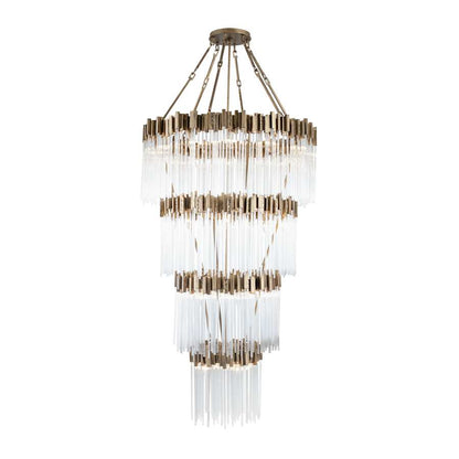 Varaluz Matrix 30 Light 40" Wide Waterfall Chandelier